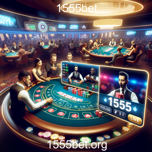 Descubra a Emoção dos Jogos Ao Vivo no 1555bet